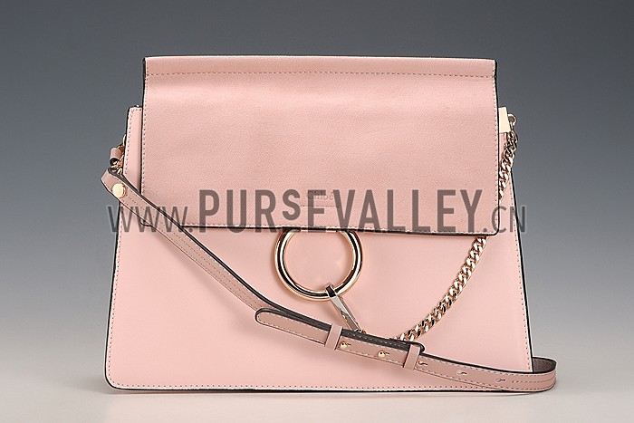 Chloe Faye Pink Shoulder Bag