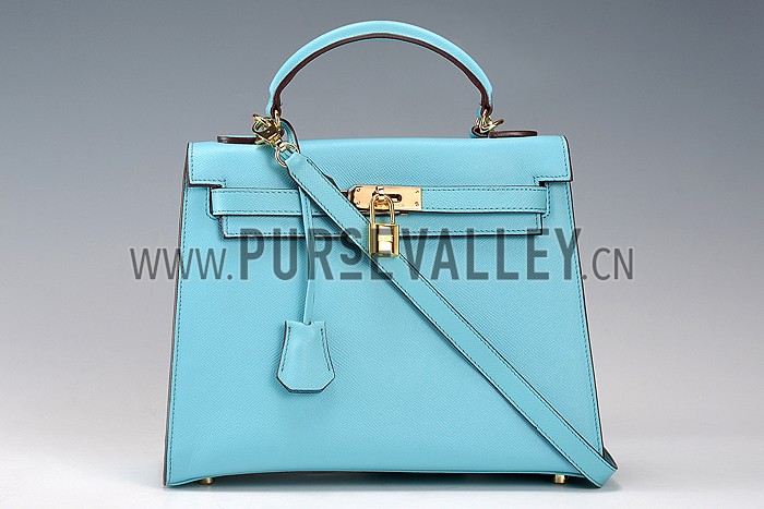 Hermes Kelly 28 Blue Jean 608143
