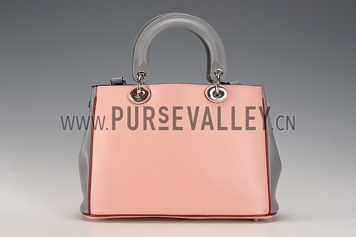 Diorissimo Medium Pink And Grey City Bag
