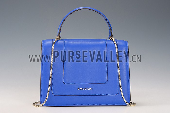 Bvlgari Serpenti Forever Bag Blue