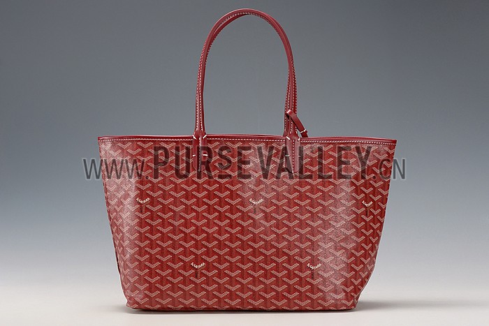 Goyard St Louis Tote Dark Red