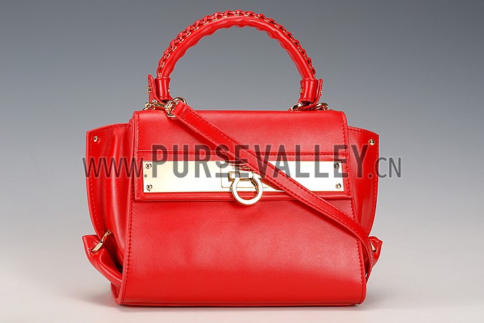 Salvatore Ferragamo Sofia Red Bag