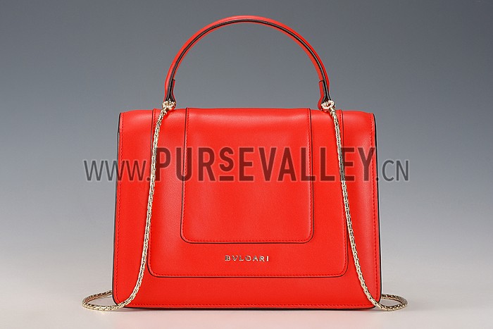 Bvlgari Serpenti Forever Bag Red