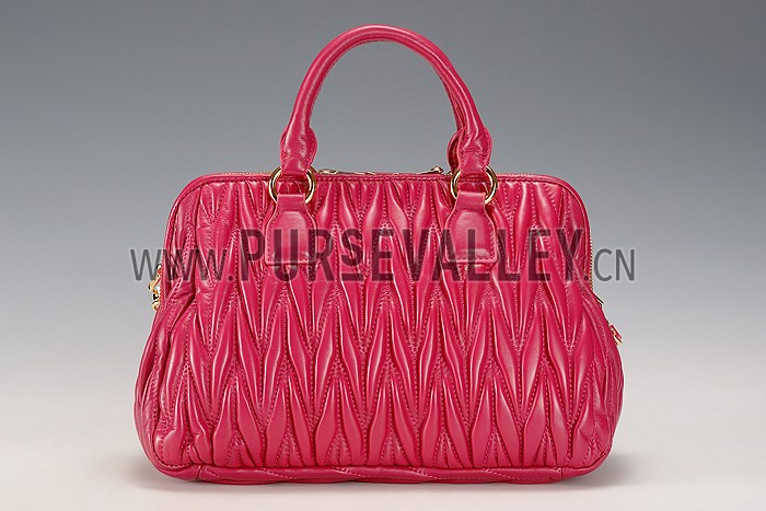 Miu Miu Matelasse Doctor Rose Pink Bag