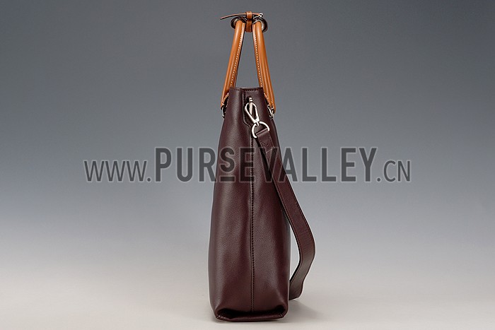 Louis Vuitton Flore Brown With Tan Handles