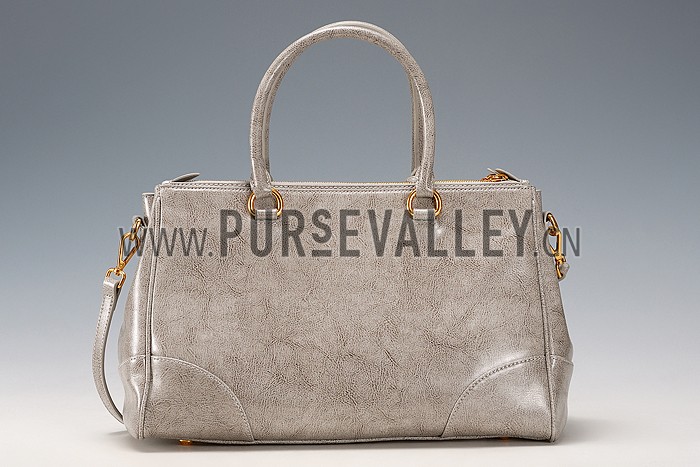 Prada Classic Satchel Grey