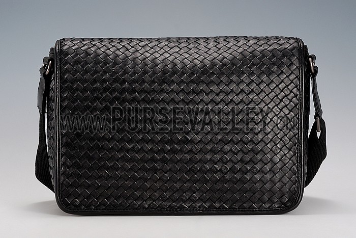 Bottega Veneta Washed Gardena Black Bag