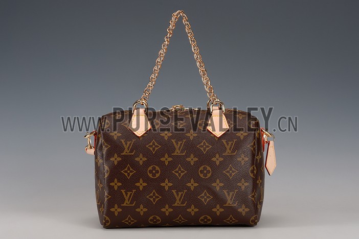 Louis Vuitton Monogram Speedy 25 Bag With Chain Shoulder Strap