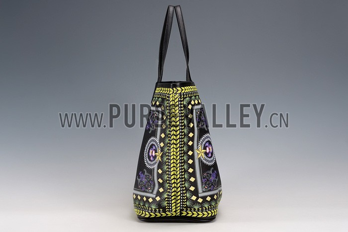 Givenchy Antigona Floral Orchid Shopping Tote