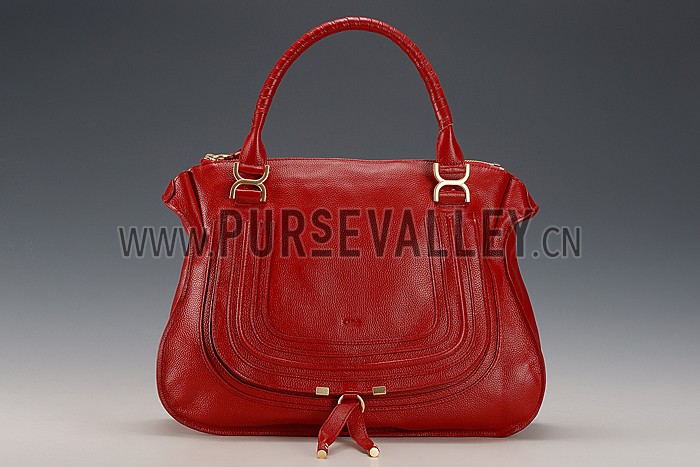 Chloe Marcie Medium Bag Dark Red