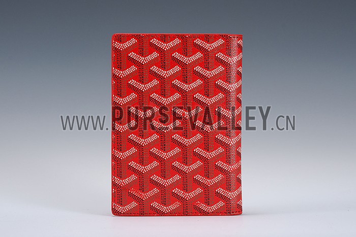 Goyard Red Passport Cover 18926621
