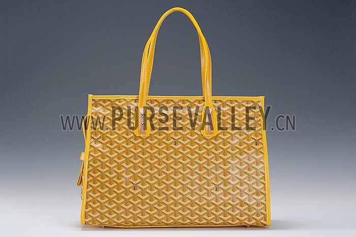 Goyard Marquises Yellow Tote 18926629