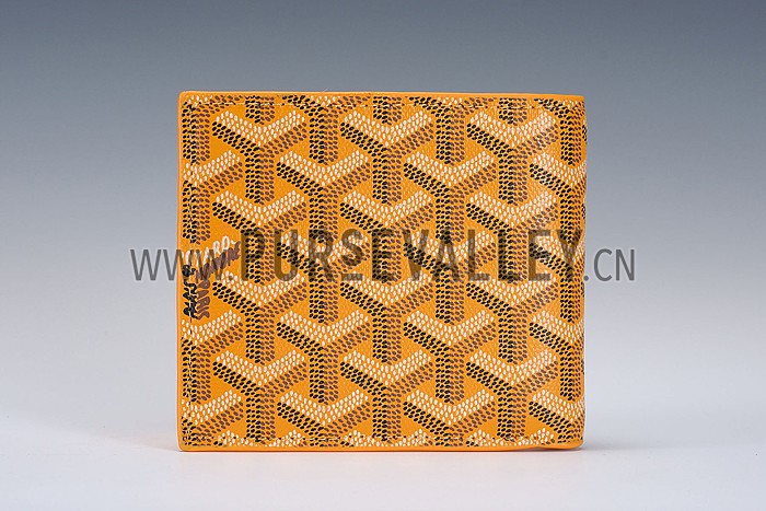 Goyard Yellow Wallet 18926594
