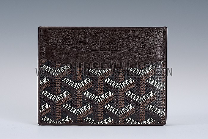 Goyard Brown Card Holder 18926597