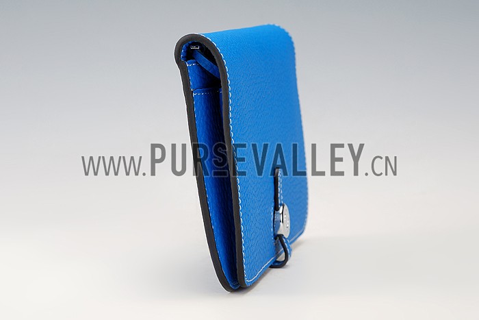 Hermes Dogon Wallet Blue Hydra 18926632