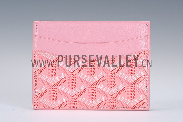 Goyard Pink Card Holder 18926603