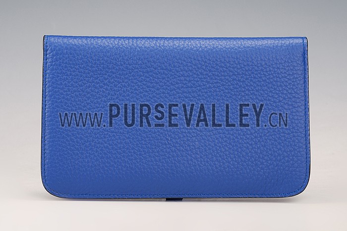 Hermes Dogon Wallet Dark Blue 18926634