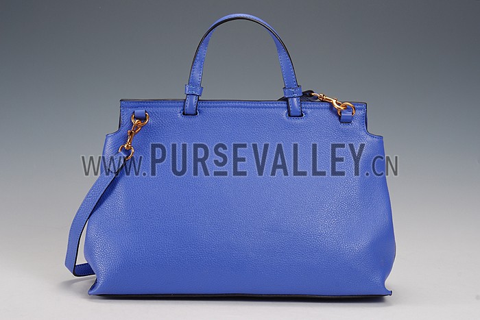 Gucci Bamboo Daily Bag Blue