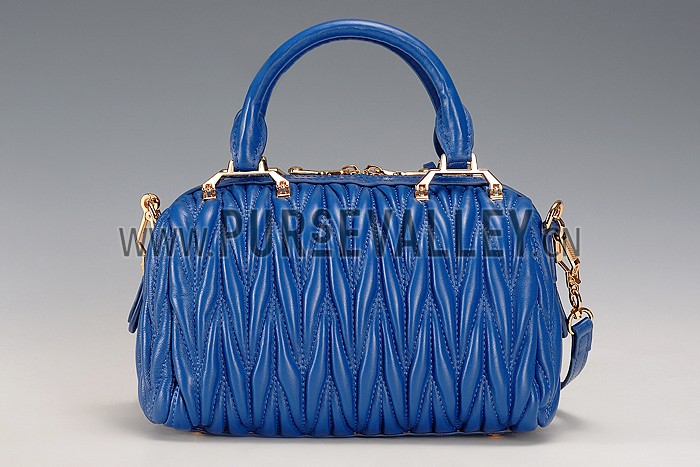 Miu Miu Top Handle Blue