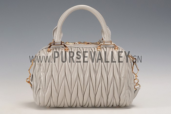 Miu Miu Top Handle Grey