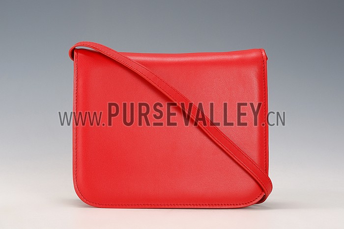 Celine Box Bag Red
