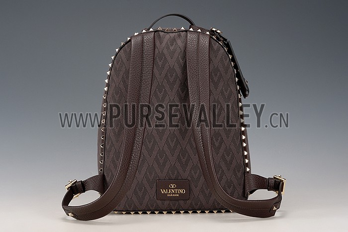 Valentino Viva Valentino Fabric Backpack Military Green