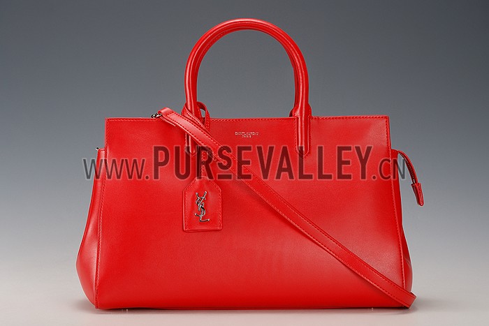 Saint Laurent Rive Gauche Medium Bag Red