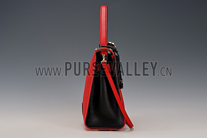 Valentino Viva Valentino Fabric Single Handle Bag Red