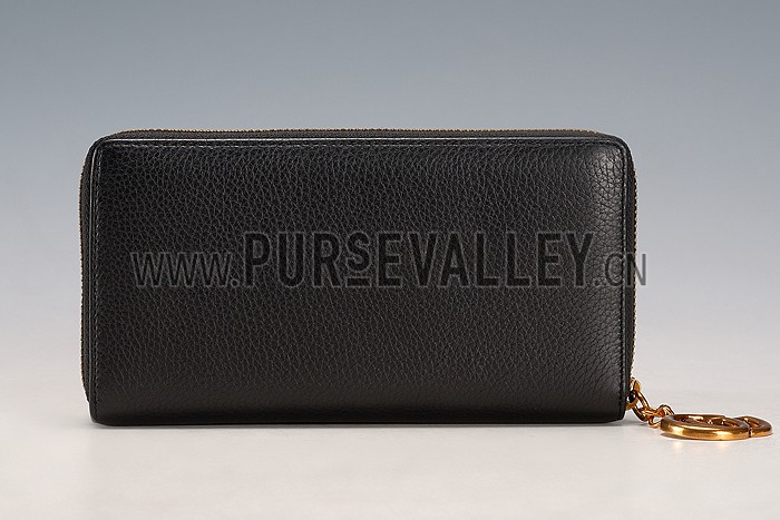 Gucci Marmont Leather Wallet Black