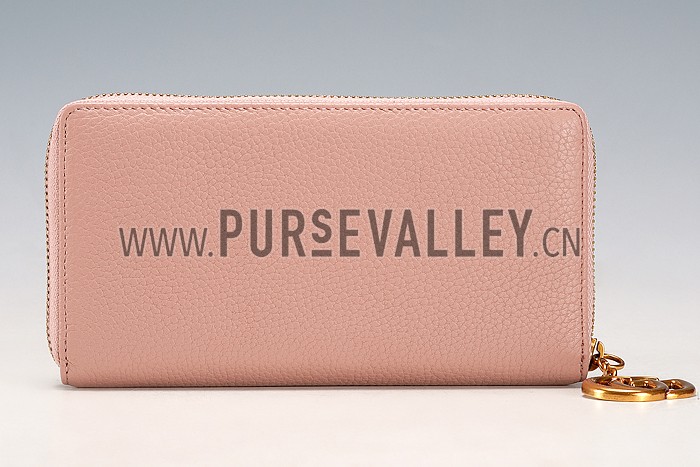 Gucci Marmont Leather Wallet Peach