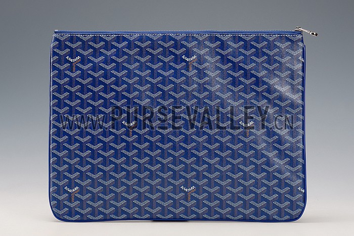 Goyard Large Pouch Blue
