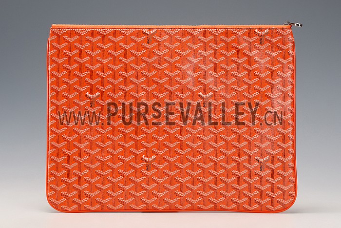 Goyard Large Pouch Orange
