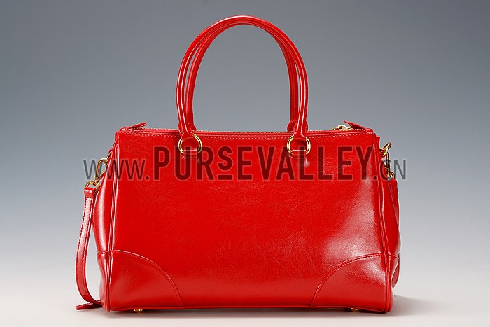 Prada Classic Satchel Red