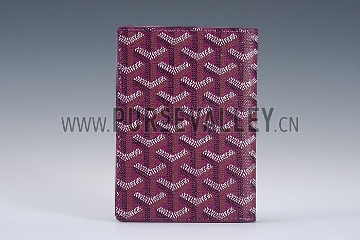 Goyard Purple Passport Cover 18926620
