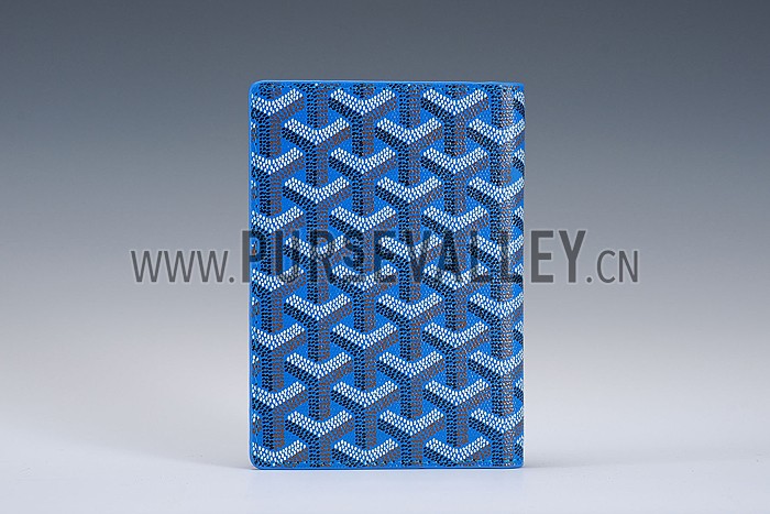 Goyard Blue Passport Cover 18926611