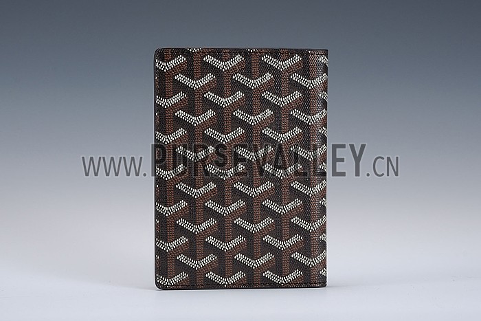 Goyard Brown Passport Cover 18926612