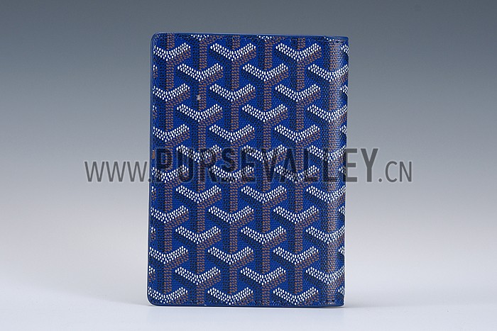 Goyard Dark Blue Passport Cover 18926613