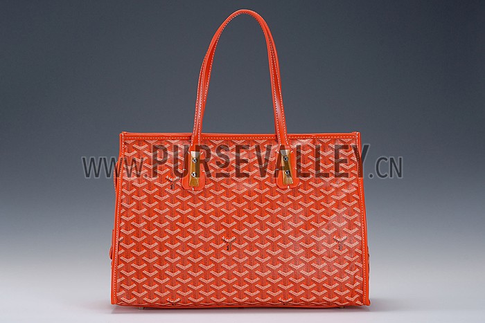 Goyard Marquises Orange Tote 18926627
