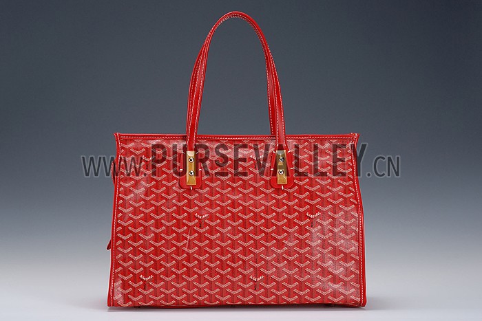 Goyard Marquises Red Tote 18926628