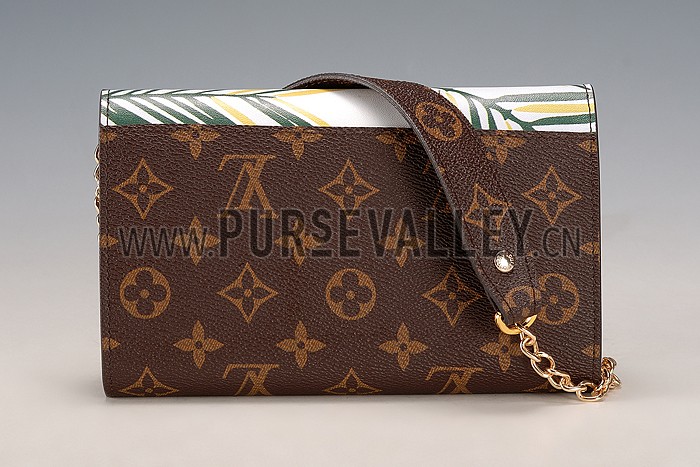 Louis Vuitton Twist Palm Print Bag