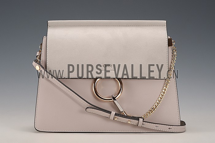 Chloe Faye Grey Shoulder Bag