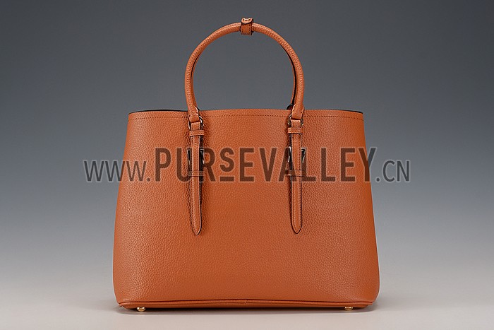 Prada Double Tote Tan