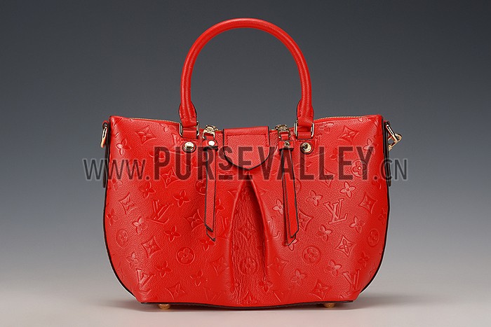 Louis Vuitton Mazarine Empreinte PM Bag Red