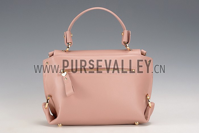 Salvatore Ferragamo Sofia Mini Leather Tote Beige