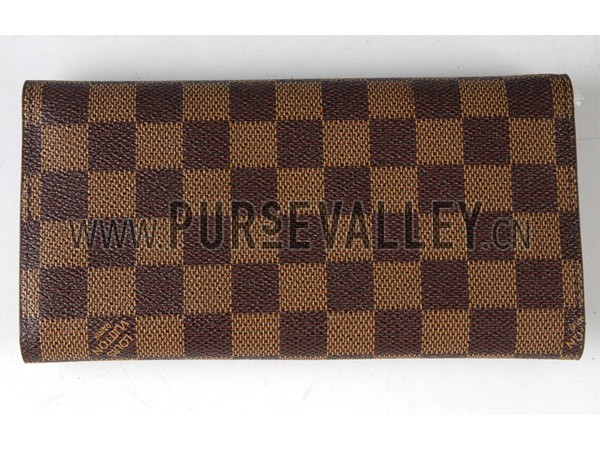 Louis Vuitton Damier Checkbook Wallet