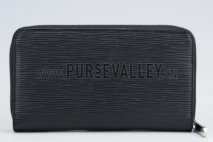 Louis Vuitton Zippy Wallet Black Epi Leather