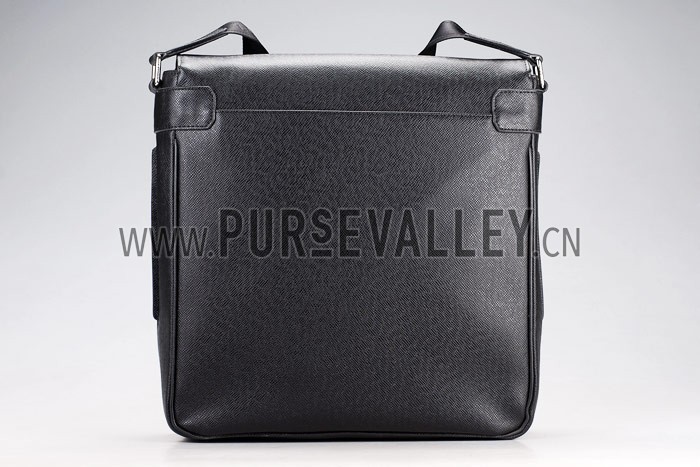Louis Vuitton Milo Taiga Leather Black