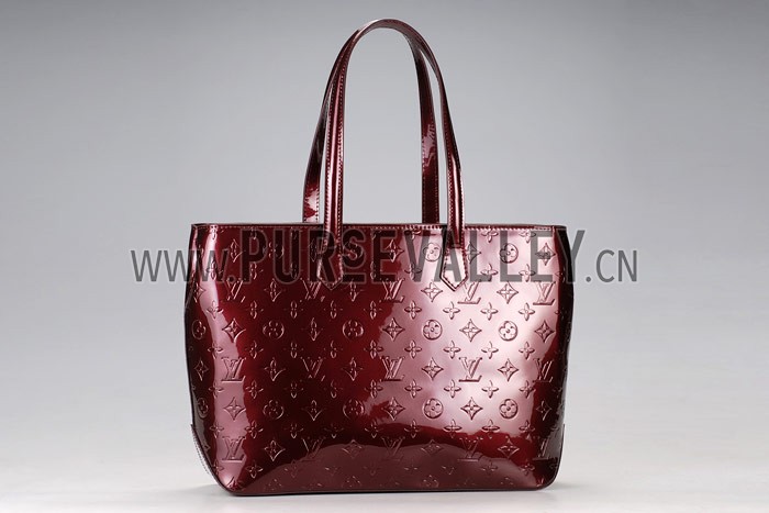 Louis Vuitton Monogram Vernis Wilshire MM Purple