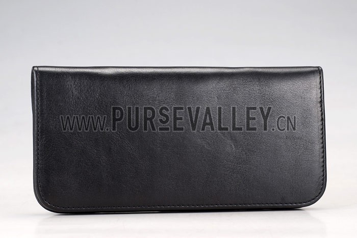 Mulberry Long Locked Purse Black