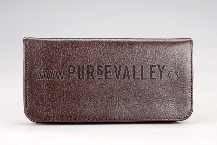 Mulberry Long Locked Purse Brown